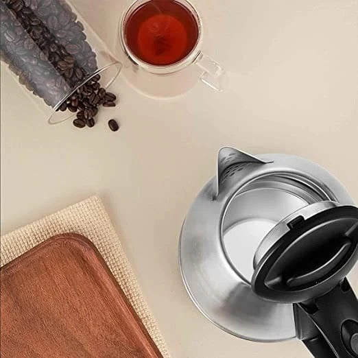 1500W Stainless Steel Electric Kettle | 2.0 Liter Fast-Boil Water Boiler for Tea & Coffee