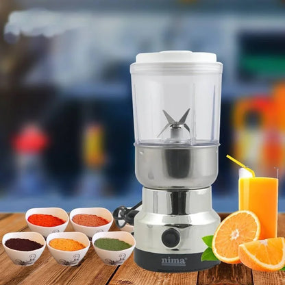 2-in-1 Nima Electric Grinder & Juicer Blender – Efficient & Multi-Functional