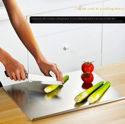 Stainless Steel Cutting Board – Durable, Anti-Bacterial & Multi-Use