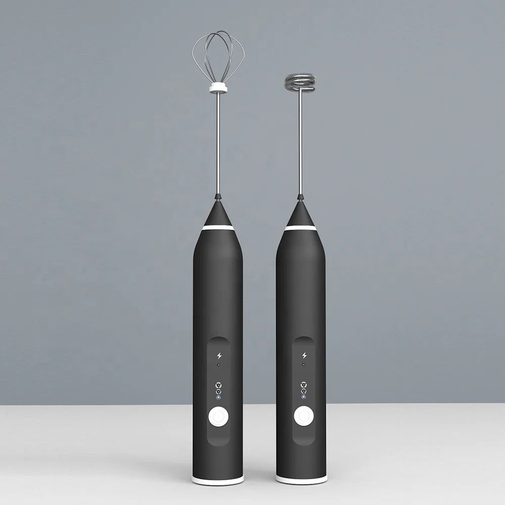 USB Rechargeable Handheld Electric Whisk – For Eggs, Coffee & Baking