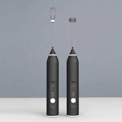 USB Rechargeable Handheld Electric Whisk – For Eggs, Coffee & Baking