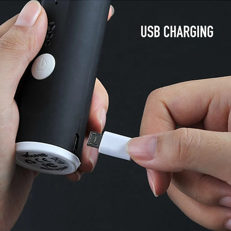 USB Rechargeable Handheld Electric Whisk – For Eggs, Coffee & Baking