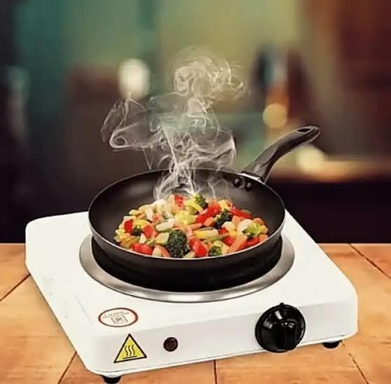Portable 1000W Electric Hot Plate – Compact Stove for Fast Cooking