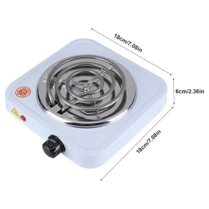Portable 1000W Electric Hot Plate – Compact Stove for Fast Cooking