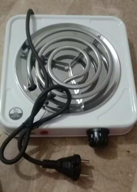 Portable 1000W Electric Hot Plate – Compact Stove for Fast Cooking